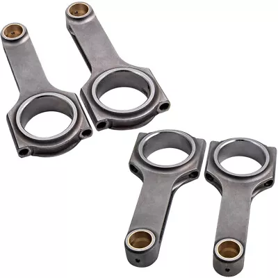 H-Beam Connecting Rod Rods For Honda Civic CRX D16 D16A D16Y7 D16Y8 D16Z6 137mm • $238.99