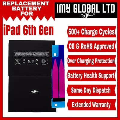 £15.49 • Buy Genuine Quality Battery For IPad Air 2 (IPad 6) Replacement 7340mAh+TAPE