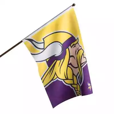 Minnesota Vikings Garden Flag Football Team Double Sided Flag • $21.99