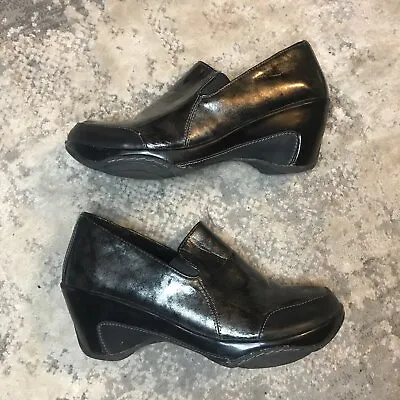J-41 Adventure On Women's Size 11 Preview Clog Shoes Metallic Slip On Moc Toe  • $23.95