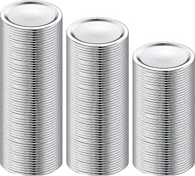 114-Count Wide Mouth Canning Lids 86mm For Mason Jars Ball Kerr Split Type Metal • $16.99