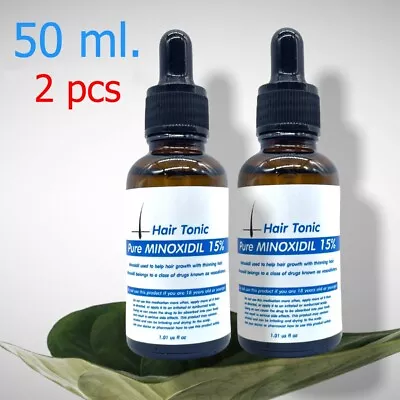 2 Pcs Minoxidi 15% Hair Tonic Regrowth Extra Strength Treatment Foam Men 50 Ml. • $79.95