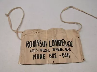 Robinson Lumber Company Nail Apron • $4