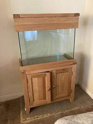 100L  Aqua Oak Aquarium • £370