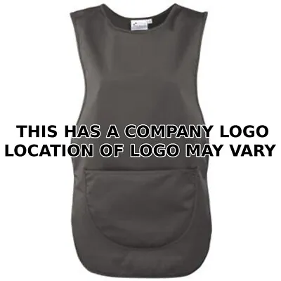 Tabard Apron With Pocket Size & Colour (BRANDED WITH COMPANY LOGOS SEE DESC) • £14.99