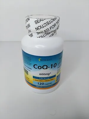 CoQ-10 CoEnzyme Q-10 600mg Serving  Super High Potency Big Bottle 120 Capsules • $15.94