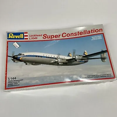 Revell 1/144 Lockheed L1049 Super Constellation Lufthansa Model Kit Sealed • $25.90