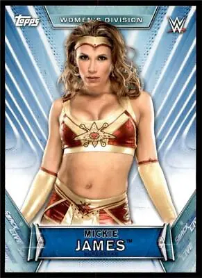 2019 Topps WWE Womens Division Base #8 Mickie James - SmackDown • $0.99