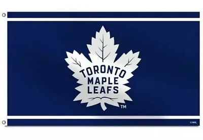 Toronto Maple Leafs 3x5 Ft Banner Flag Hockey Grommets New • $12.34