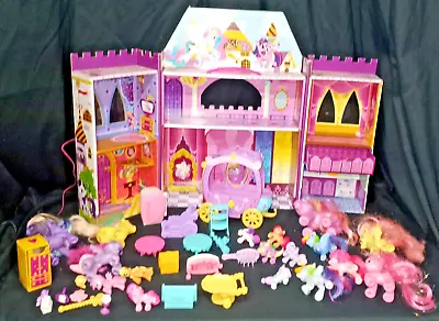 My Little Pony Canterlot Deluxe Playset RARE With 20 Accessories And 16 Pony's • $150