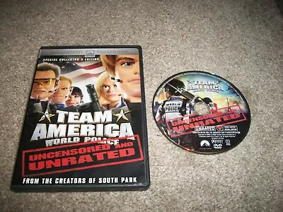 Team America World Police (2004) Uncensored & Unrated Dvd! Free Fast Shipping! • $5.49