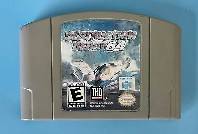 Destruction Derby 64 For Nintendo N64 — Tested/Working — Cartridge Only — 1997 • $21.99