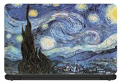 15.6 Inch Van Gogh-Starry Night -Laptop/Vinyl Skin/Decal/Sticker/Cover-VG03 • £6.99