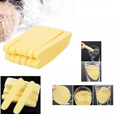 24Pcs Skin Care Compressed Facial Cleaning Puff Sponge Stick Face Cleansing • £3.99