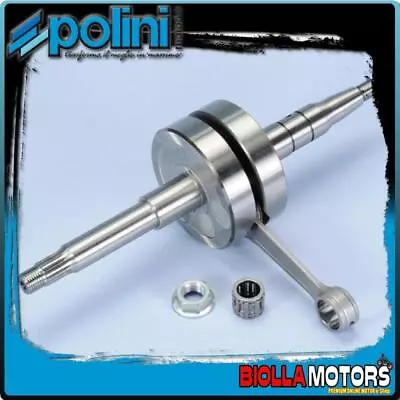 210.0022 Crankshaft Polini Malaguti F 12 50 Phantom Lc Biella 85 - Sp.12 - Corsa • $492.92