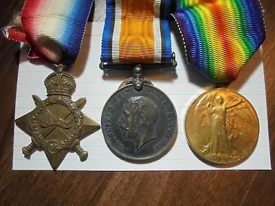 WW1 1915 Trio - Dvr -Royal Artillery        (DAV/25) • £55