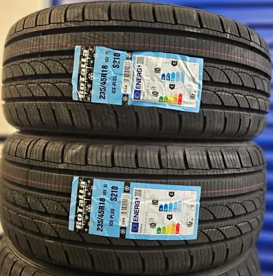 2x Rotalla/minerva 235/45 R18 Xl 98v Winter/snow/ice 235 45 18 2354518 M&s • $197.18