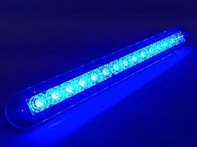 Pactrade Marine Blue LED Strip Light 23LM Flush Mount 12V 3W IP67 4500K 7.9 X0.9 • $16.99