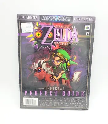 The Legend Of Zelda: Majora's Mask Official Perfect Guide (Versus Books) RARE • $249