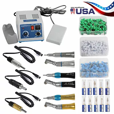 Dental Lab Marathon Electric Micromotor Polisher/Contra Angle/Straight Handpiece • $140.99