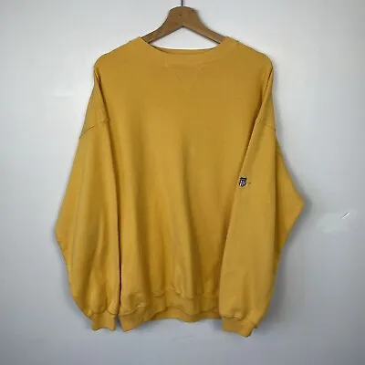 £19.95 • Buy GANT Rugger Sweatshirt Sweater Jumper, Yellow, Embroidered, Size Mens XL