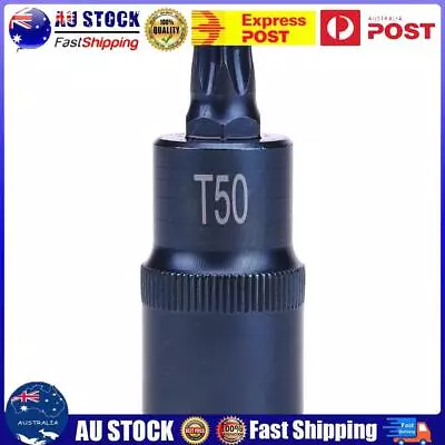 1/2 Inch Socket Bits Adapter Torx Socket Adapter Repair Hand Tool (T50) • $10.66