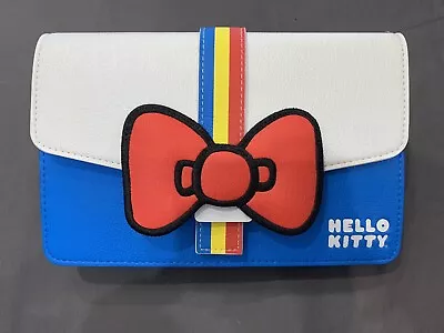 Genuine Loungefly Hello Kitty Shoulder Bag Zipper Messenger Purse Bag - BNWT • $98