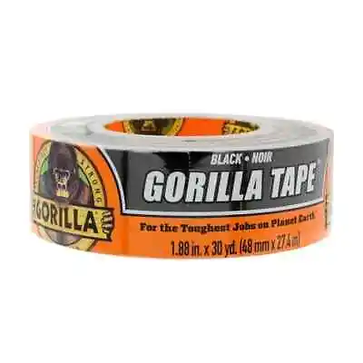 Gorilla 30 Yard Black Tough Duct Tape Single Roll Pack Of 1 • $12.99