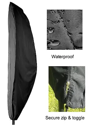 £5.80 • Buy Cantilever Parasol Umbrella Zipped High Quality Polyester Garden Patio Cover