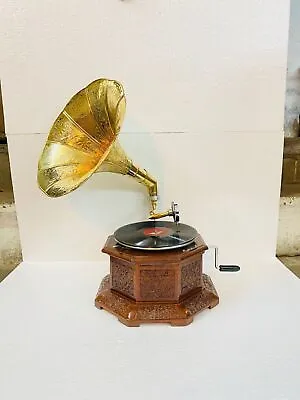 £330 • Buy HMV Vinyl Recorder Working Gramophone Player Phonograph Gramophone Vintage Look