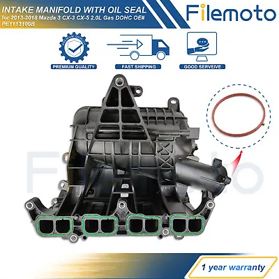 Engine Intake Manifold W/ Seal For 2013-2018 Mazda 3 CX-3 CX-5 2.0L Gas DOHC • $88.59
