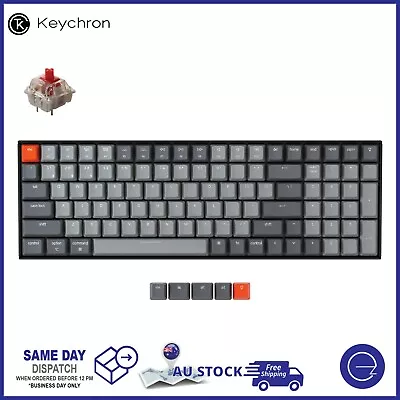 Keychron K4v2 Bluetooth Keyboard White LED Backlit Wireless Mechanical Keyboard • $129