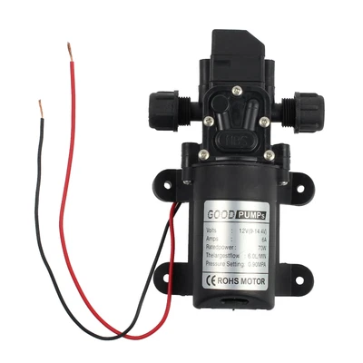 $20.99 • Buy 12 Volt Water Pump 130PSI Self Priming Diaphragm High Pressure Automatic Switch