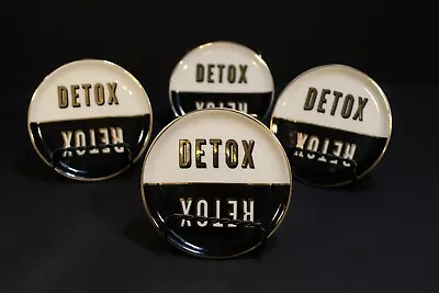 Jonathan Adler Master Cleanse Detox Retox Coasters - 4 In Set Used • $25