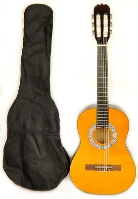 Beginner Left Handed Classical Acoustic Guitar 1/2 Size (34  Child Size) Omega • $49.95