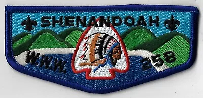 Shenandoah Lodge 258 Flap Stonewall Jackson Area Council BLU  Bdr • $8.95