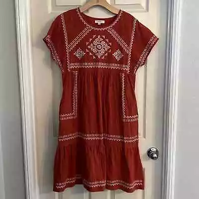 Lottie Embroidered Dress S • $24