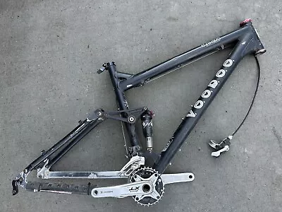 Vintage 20” Large Voodoo Canzo FS 26  MTB Frame And Extras • $300