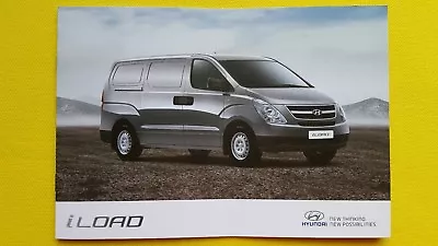 Hyundai ILoad SE Panel Crew Van Sales Brochure Catalogue October 2014 MINT • $5.66