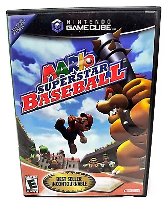 Mario Superstar Baseball Nintendo GameCube Complete CIB - Tested • $72.68
