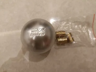 Chrome MUGEN JDM Shift Gear Knob HONDA CIVIC INTEGRA EP3 DC5 FK2 FK8 CR-Z TYPE R • $36.21