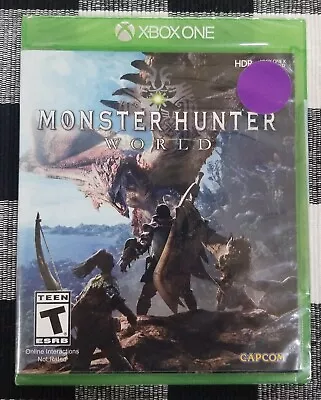 Monster Hunter World - Microsoft Xbox One - Brand New + Fast + Free Shipping !! • $15.99