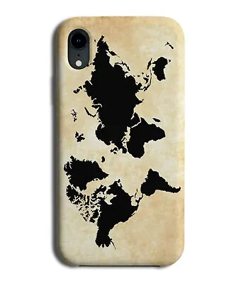 £11.99 • Buy World Map Phone Case Cover Traveling Explorer Nautical Atlas B610