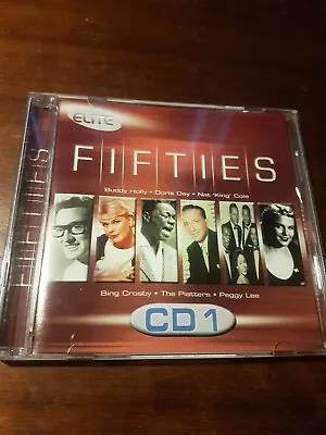 Elite Fifties Cd1 Buddy Holly Doris Day Peggy Lee Bing Crosby The Platters Cole • $28.50