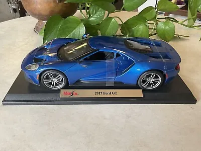 Maisto 2017 Ford GT Special Edition 1:18 Scale Diecast BLUE • $30