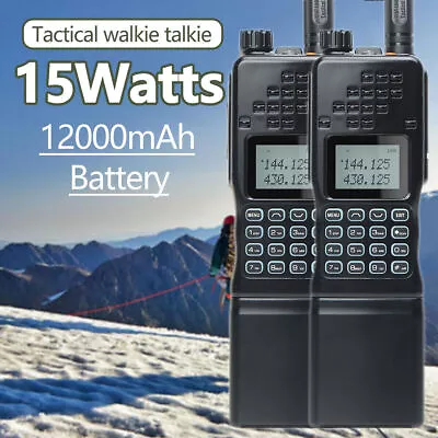 2pcs Baofeng Ar-152 Dual Band Powerful Military Walkie Talkies Two Way Radio 15w • $189.99