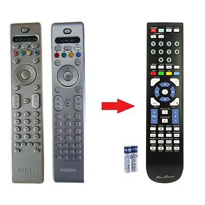 Replacement Dedicated Remote Control For Philips LCD TV 42PF5520D 32PF7521D Etc • £14.89