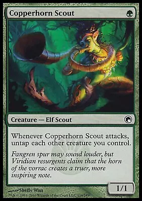 MTG: Copperhorn Scout - Scars Of Mirrodin - Magic Card • £1.75