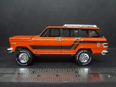 Johnny Lightning 1981 Jeep Wagoneer Orange - Loose 1:64 • $29.99