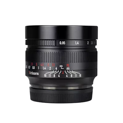 7artisans 50mm F0.95 Manual Focus Lens For Panasonic Olympus M43 MFT E-M5 Camera • $167.99